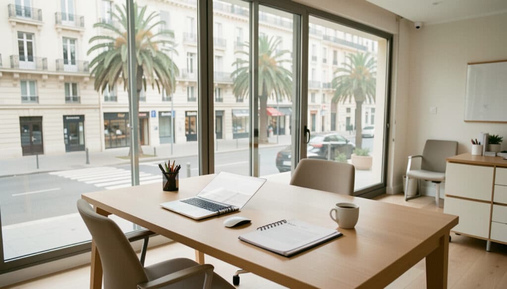 Louer un bureau à Nice : quartiers, budget et critères