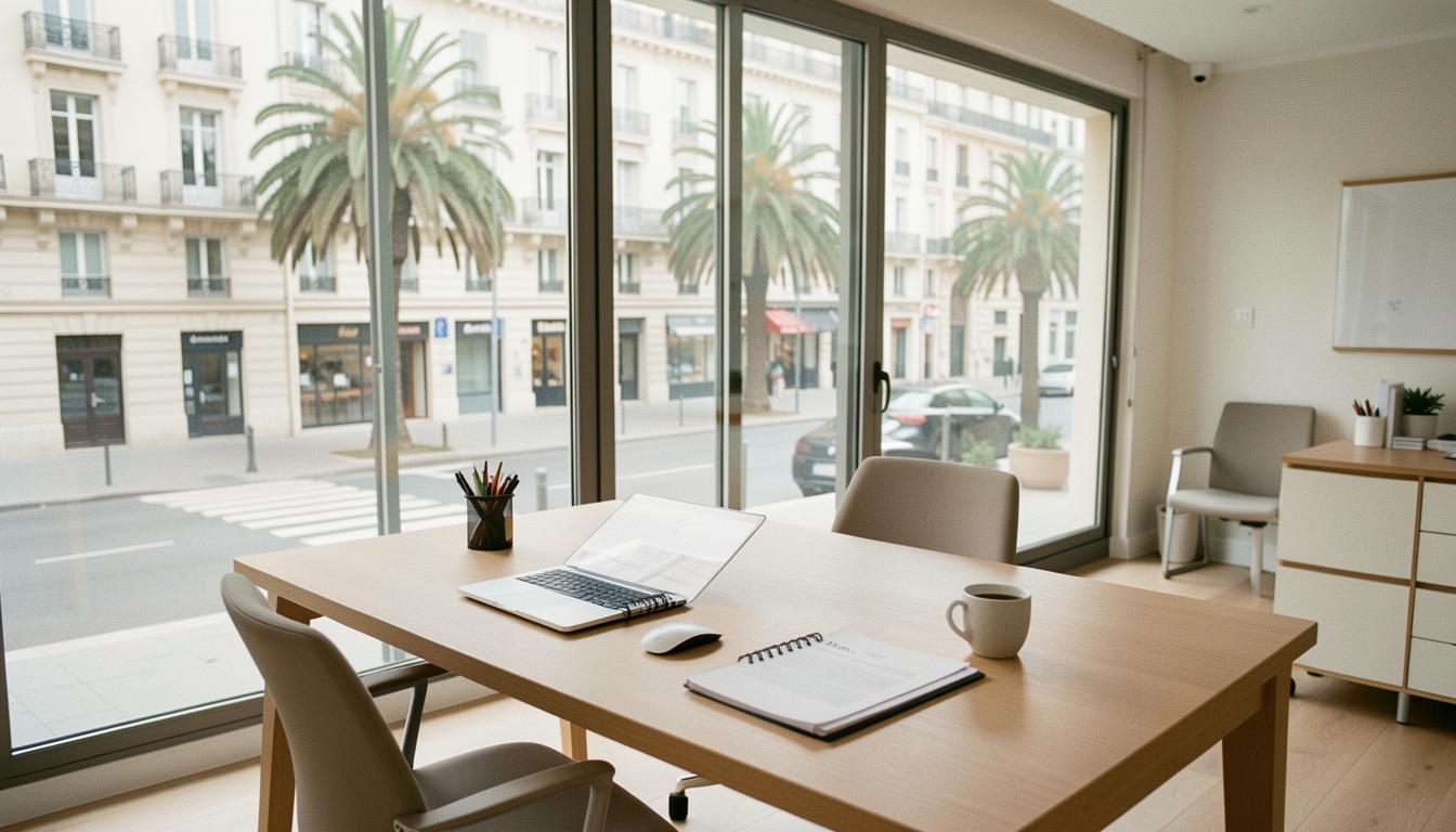 Louer un bureau à Nice : quartiers, budget et critères