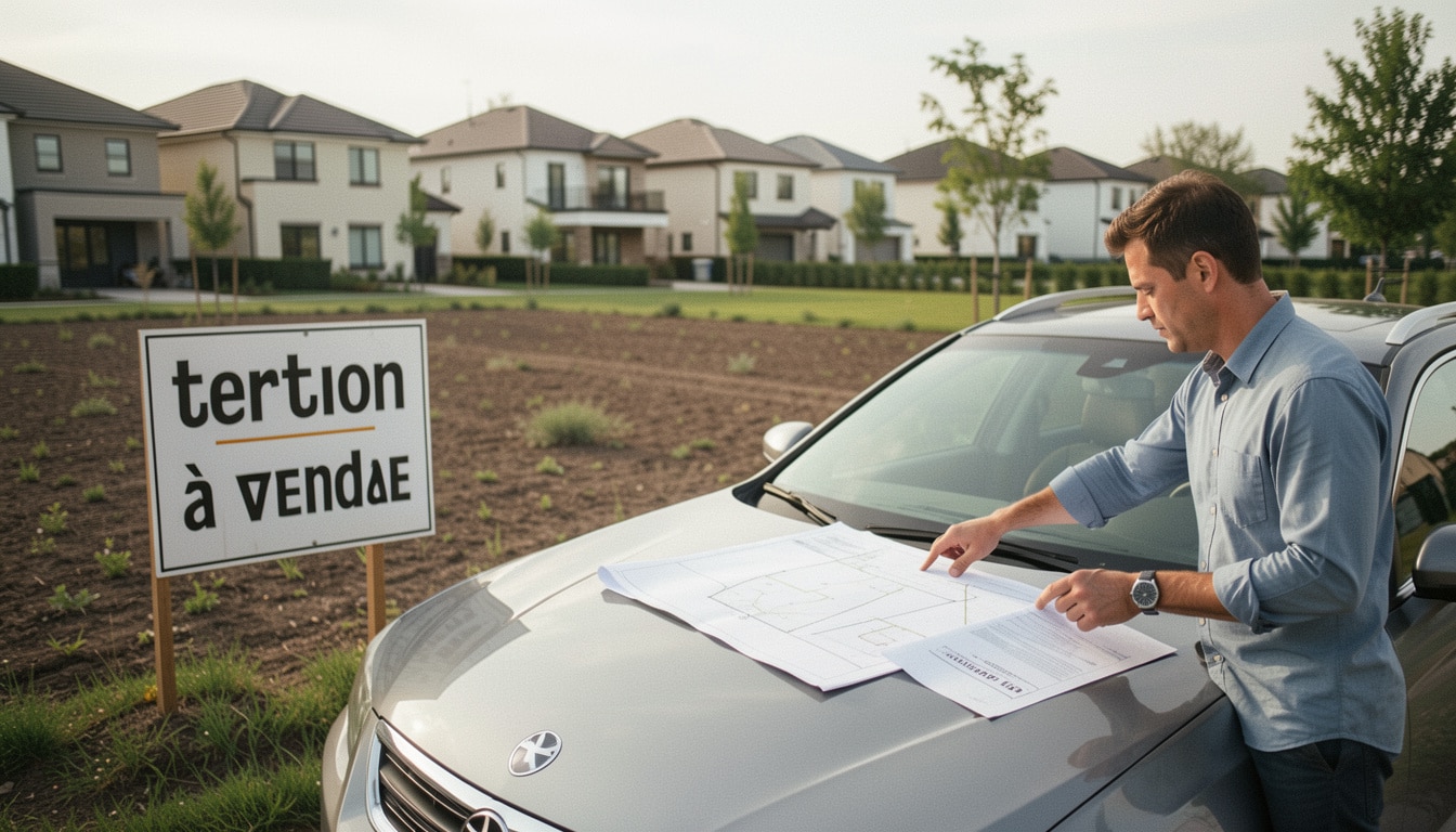 Plus-value sur la vente d’un terrain constructible